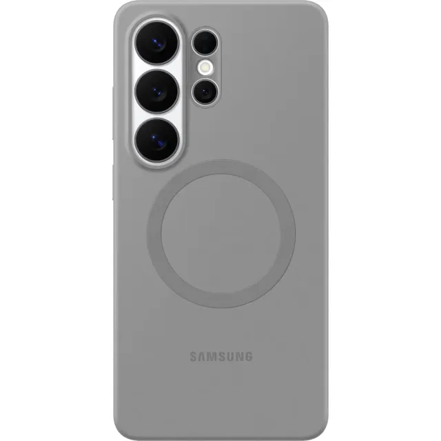 Samsung Silicone backcover voor Galaxy S26 Ultra - Grijs Gray