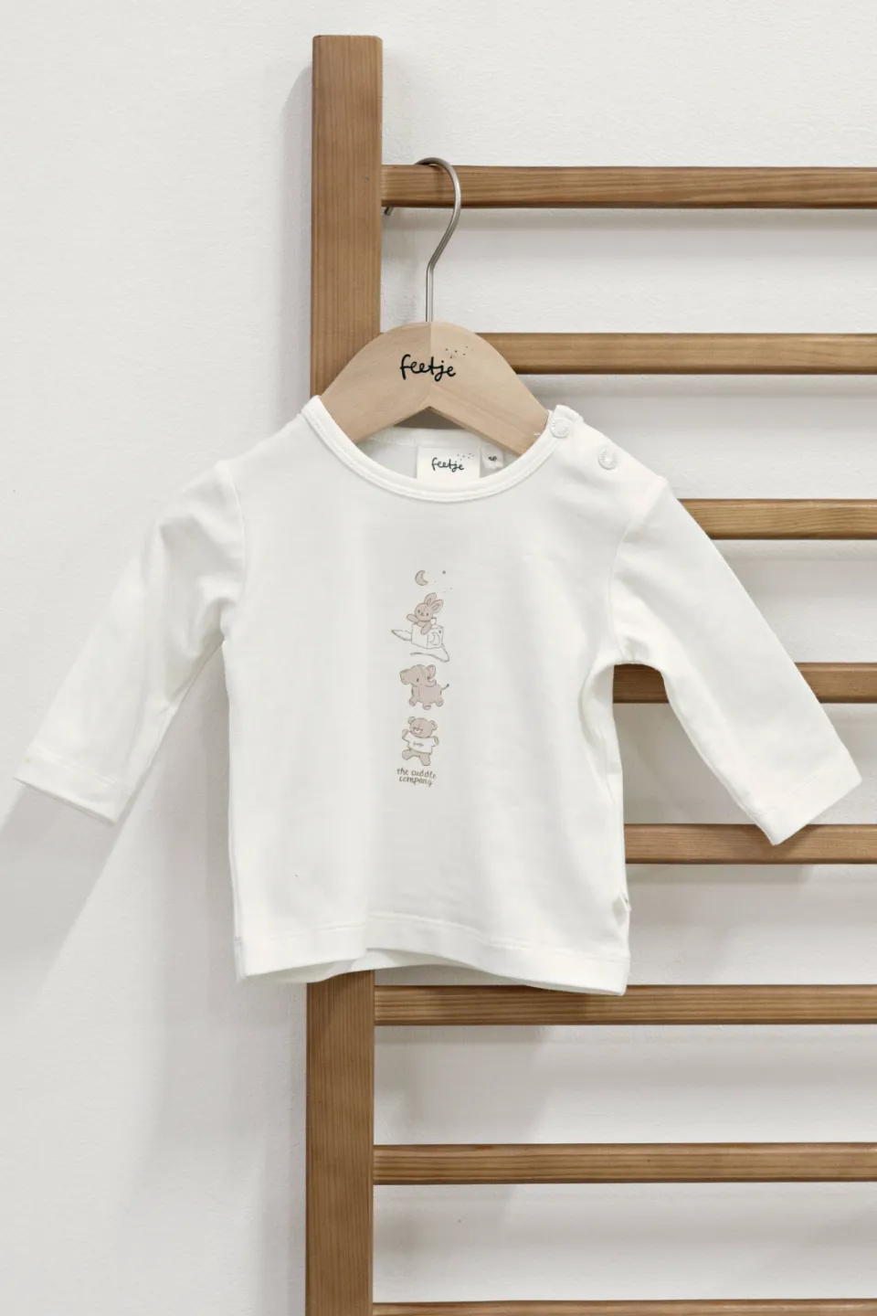 Feetje The Cuddle Company longsleeve ecru, foto 4
