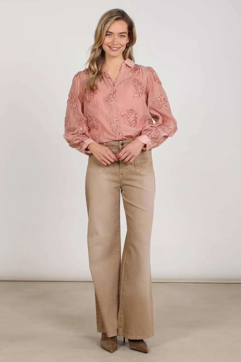 NUKUS Antonella blouse roze, foto 4