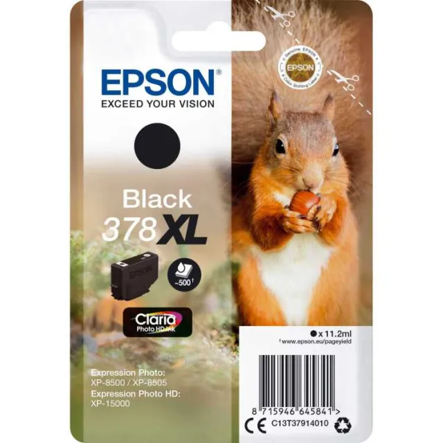 Epson 378XL inktcartridge zwart