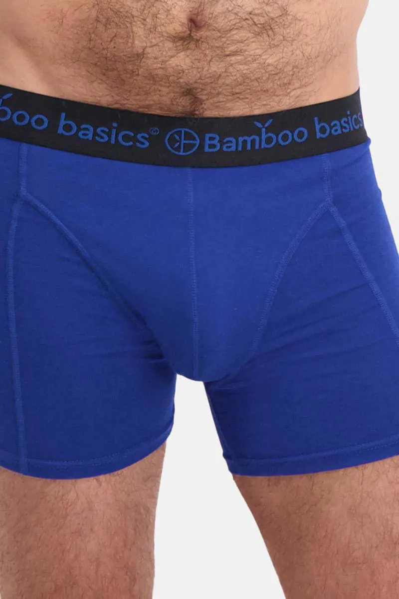 Bamboo Basics boxershort Rico met bamboe (set van 3) blauw/donkerblauw/zwart, foto 6