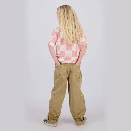 Quinns by Vingino Kendall loose fit jeans zand, foto 4
