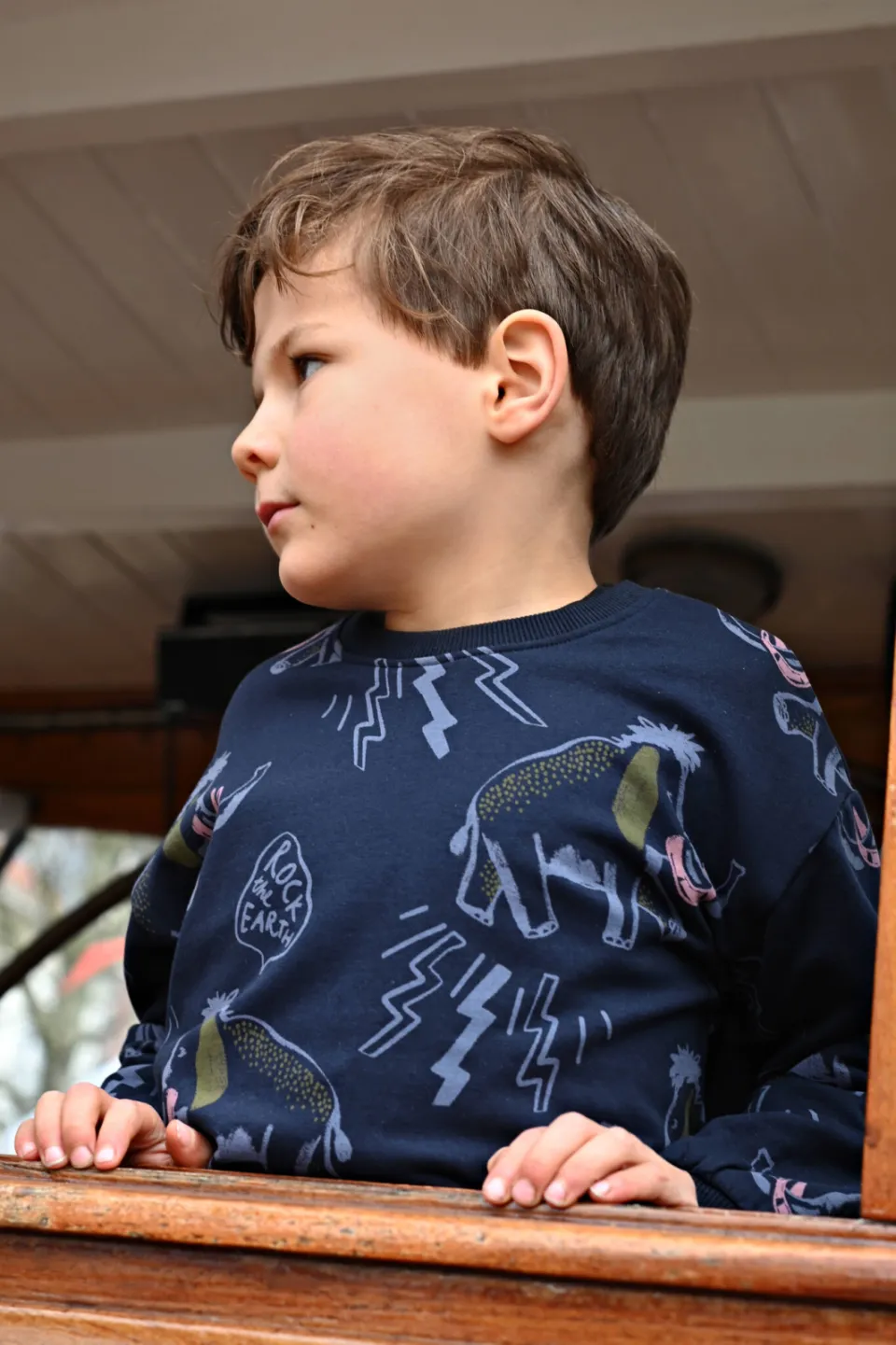 Sturdy sweater Rock the Earth - donkerblauw, foto 5