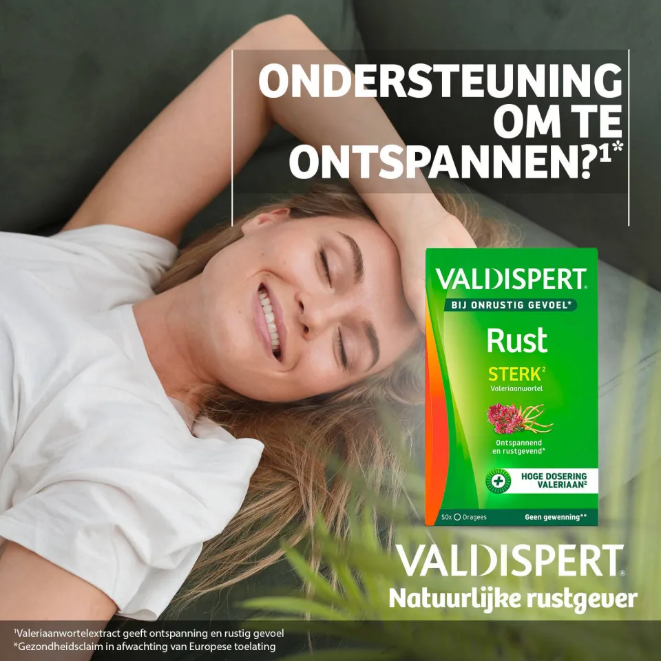 Valdispert Rust Sterk - 50 tabletten, foto 4