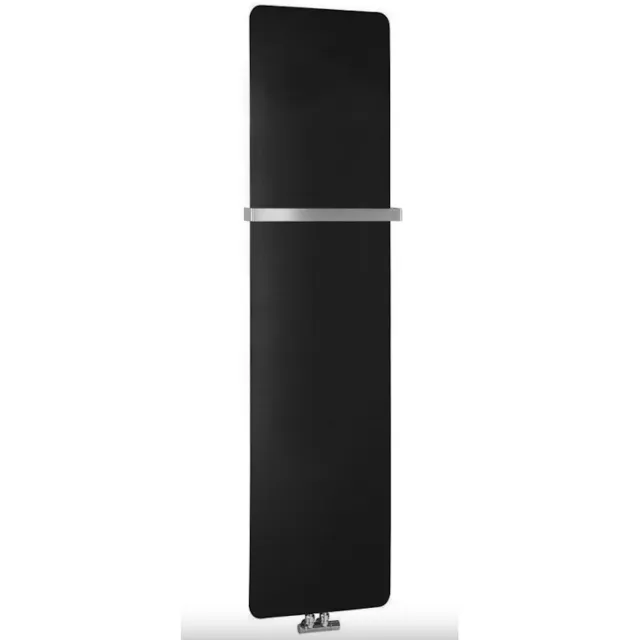 Designradiator Sapho Tabella 37x159 cm Mat Zwart
