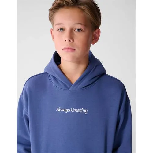 Shoeby sweater met backprint - blauw, foto 7