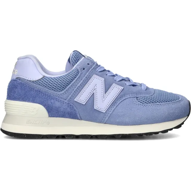 New Balance 574 D lage sneakers blauw