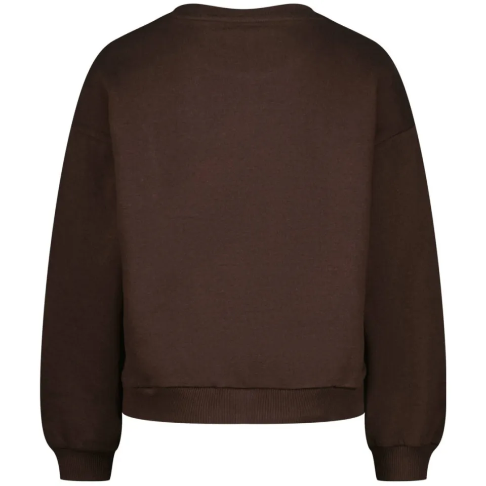 Raizzed sweater bruin, foto 3