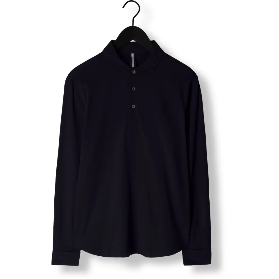 Profuomo Heren Polo's & T-shirts Jersey - Donkerblauw, foto 2
