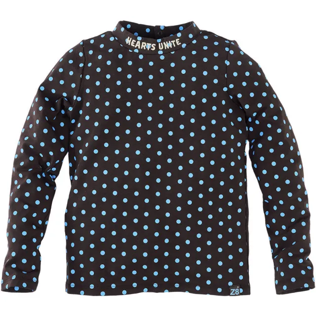 Z8 Yibbie longsleeve donkerbruin donkerbruin/blauw, foto 2