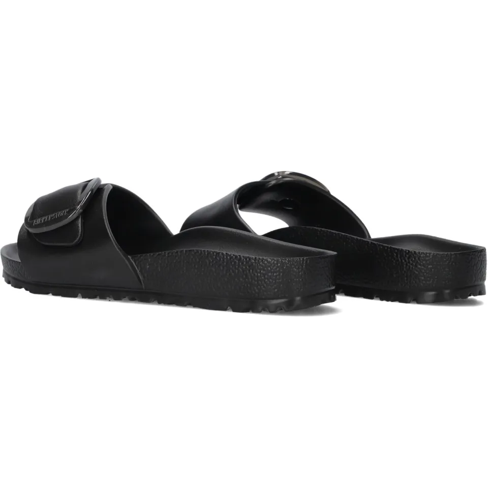 Birkenstock Madrid Big Buckle slipper zwart