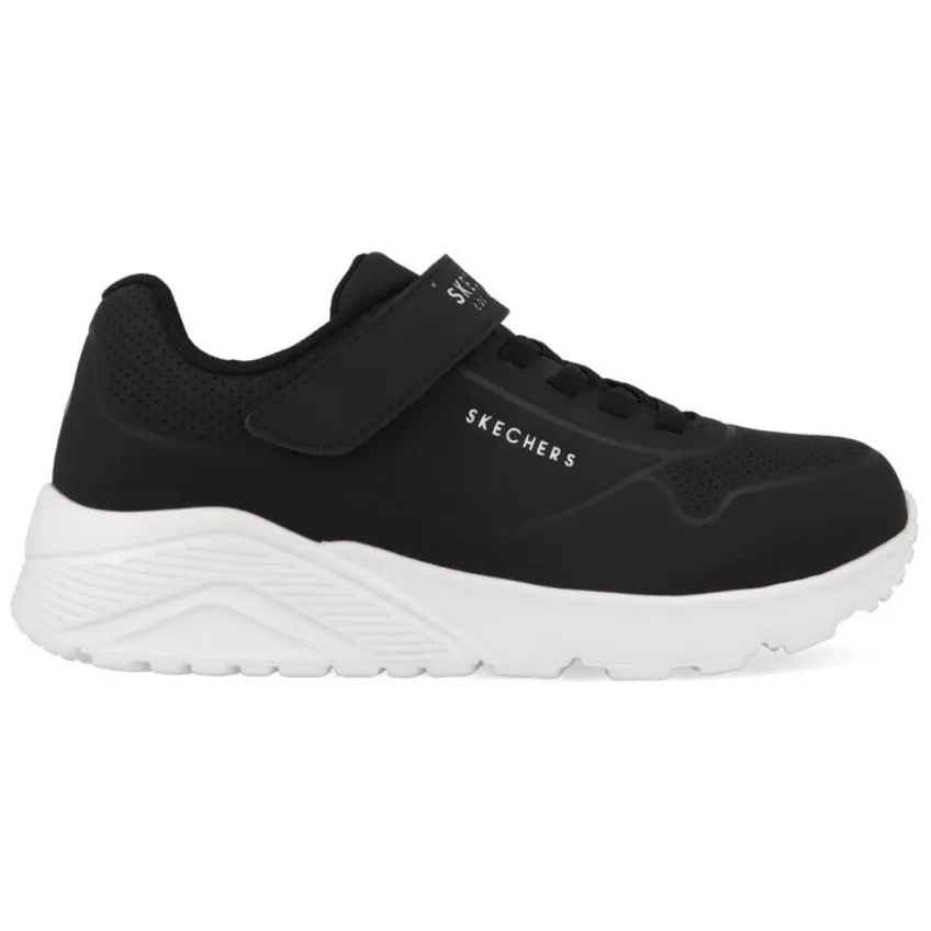Skechers Uno Lite lage sneakers zwart