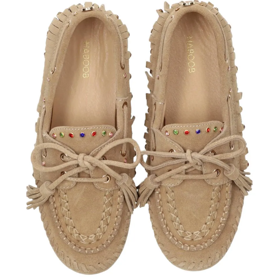 Haboob Yara suède bootschoenen - beige, foto 4
