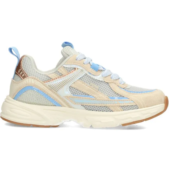 POSH by Poelman sneakers beige/blauw