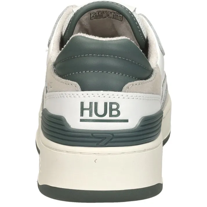 Hub Smash lage sneakers wit, foto 4