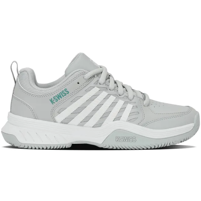 K-Swiss COURT EXPRESS 2 CLAY imitatieleren tennisschoenen - lichtgrijs