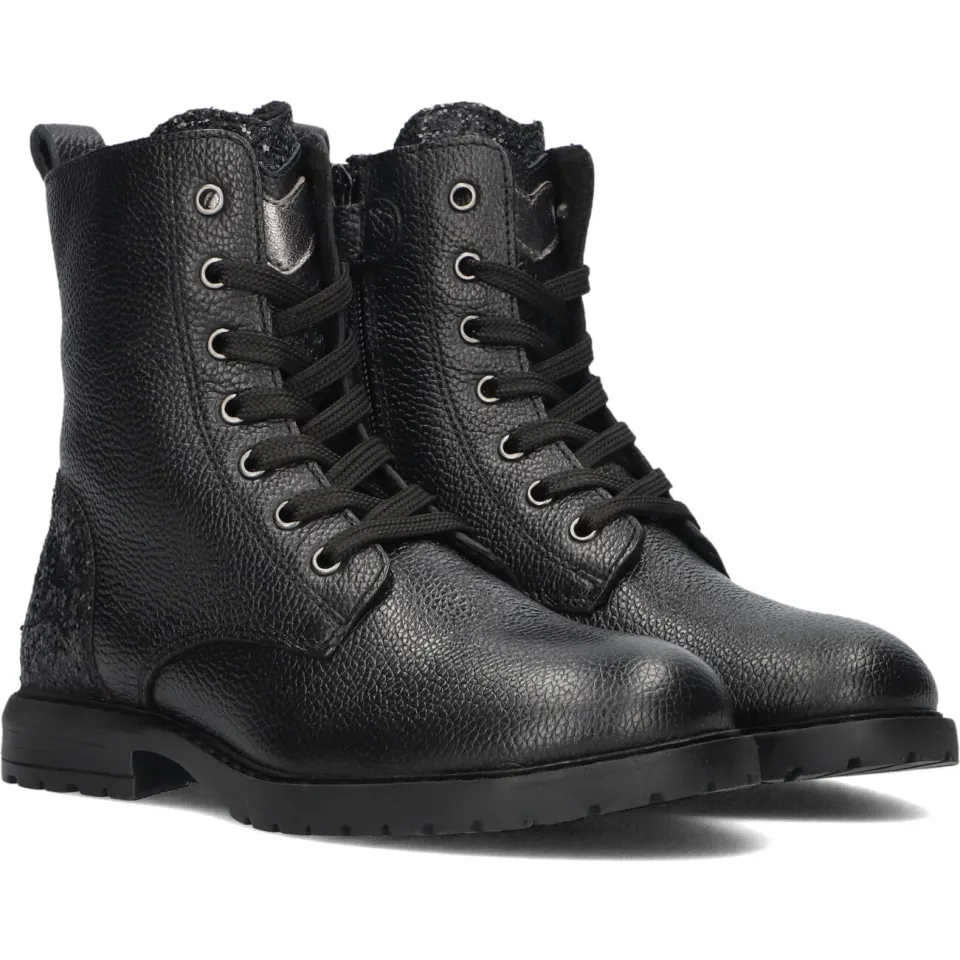 Ton & Ton Boots Jinthe Zwart, foto 3