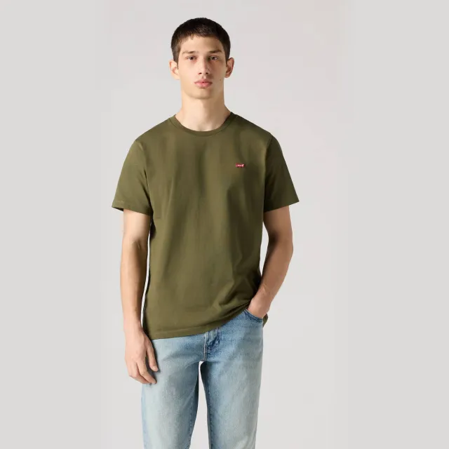 Levi's Original HM tee t-shirt olijfgroen OLIVE NIGHT