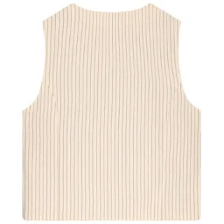 Like Flo Young gilet crème, foto 3