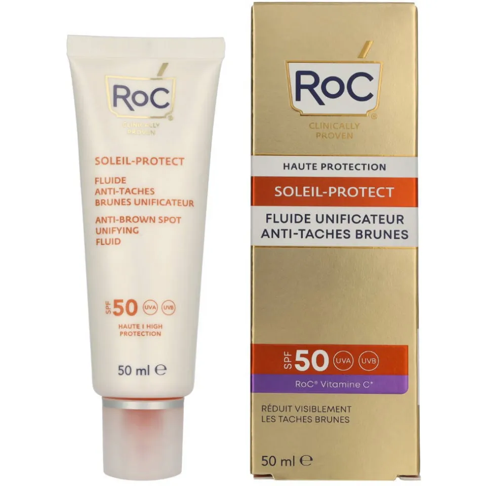 RoC Soleil-Protect Anti-Brown Spot Unifying Fluid SPF50+ - 50 ml