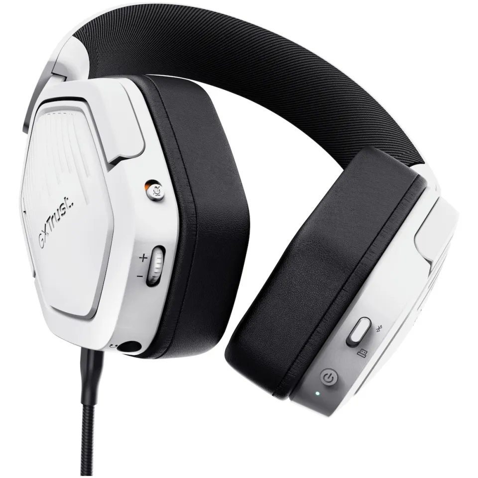 Trust GXT 493W Carus draadloze gaming headset wit, foto 3