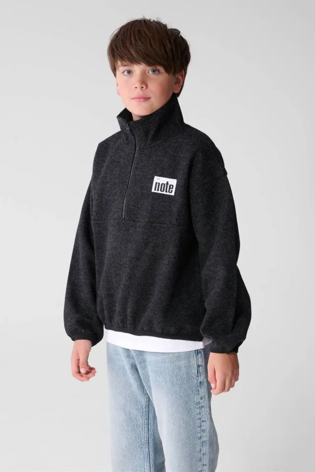 Shoeby boxy sweater - donkergrijs