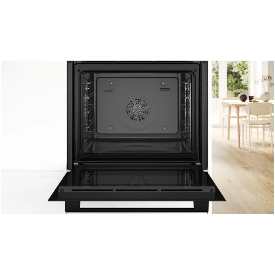 Bosch HQA534BB3 inbouw combi stoomoven zwart, foto 4