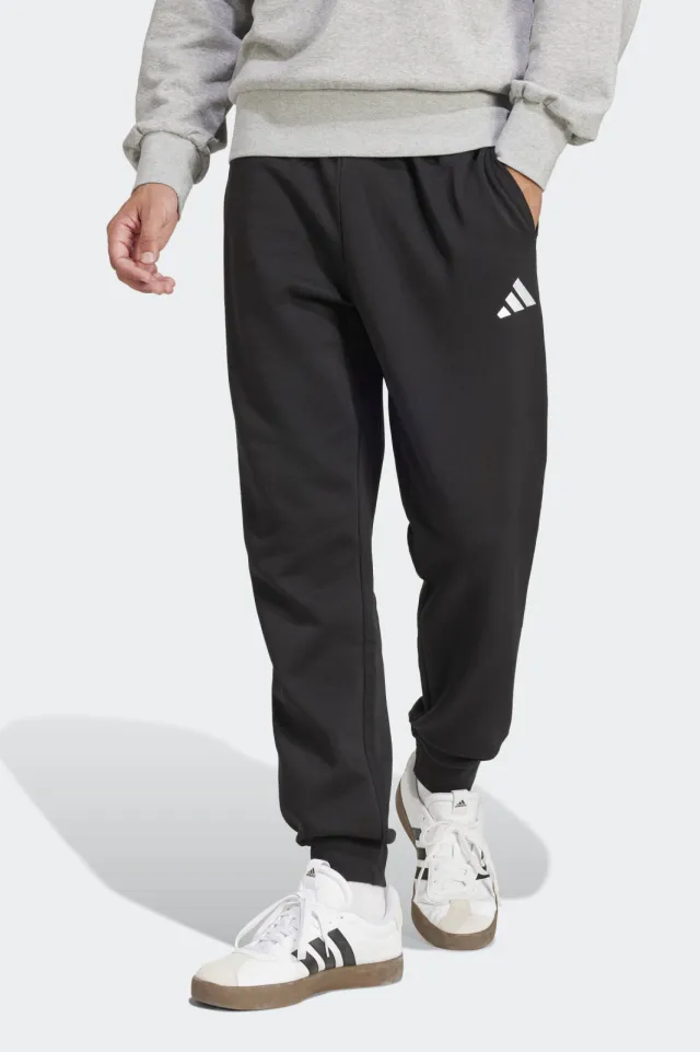 Adidas Essentials Feelcozy joggingbroek zwart Zwart/wit