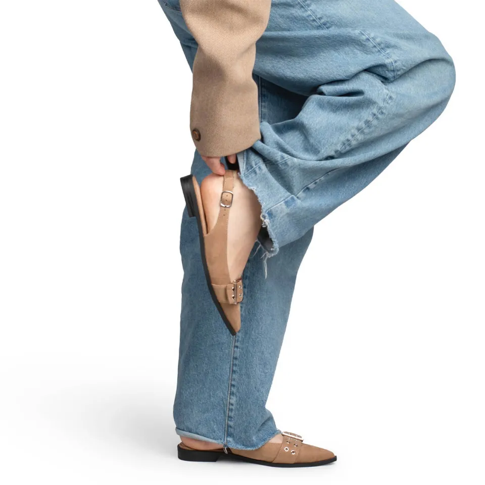 POSH by Poelman Cecile slingback loafer camel, foto 7