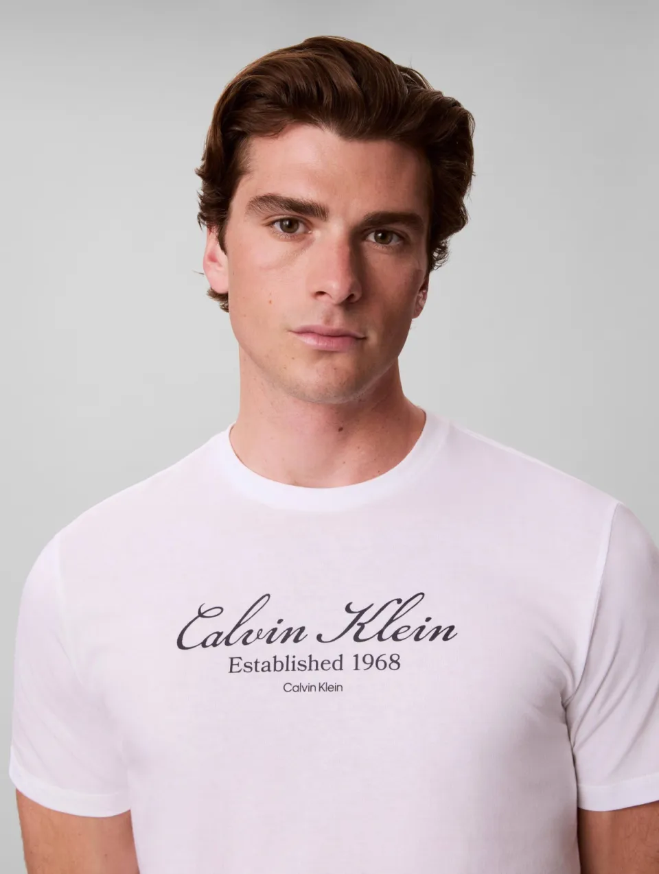 Calvin Klein JEANS regular fit T-shirt met print - bright white, foto 5