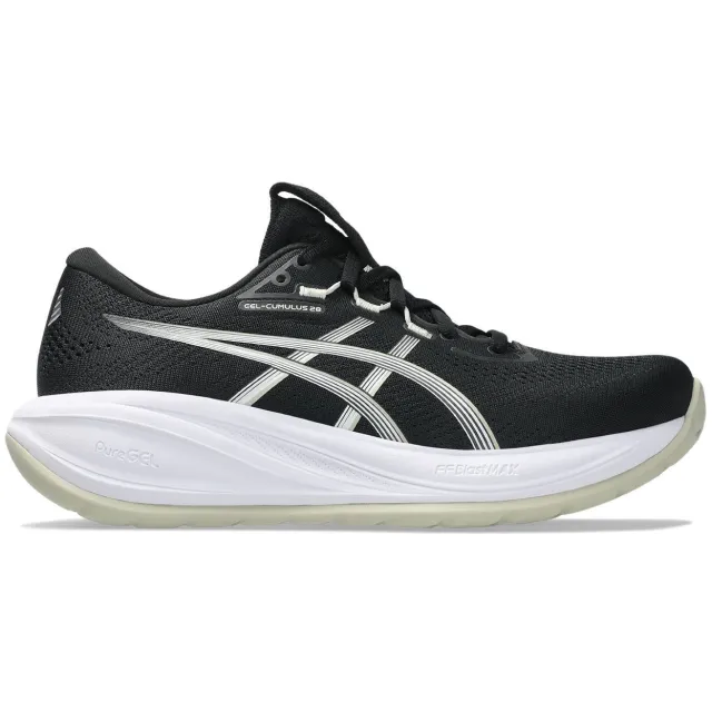 Asics Gel-Cumulus 28 mesh hardloopschoenen - zwart/wit
