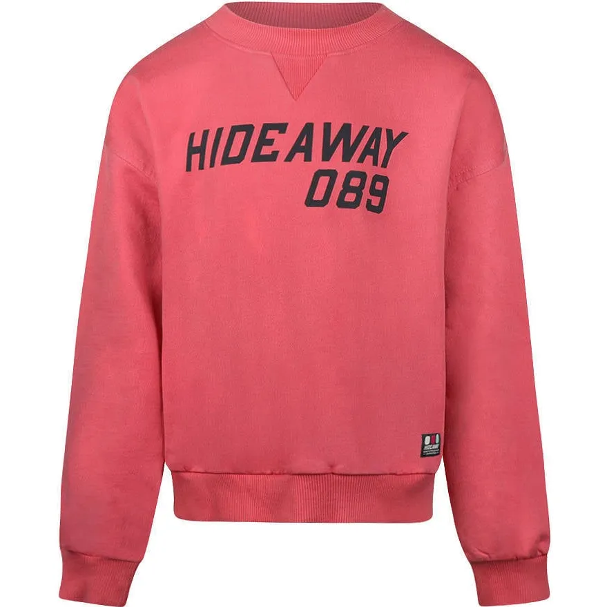 No Way Monday oversized sweater met tekstprint - roze, foto 2