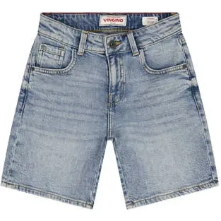 Vingino Conner denim korte broek tinted mid blue