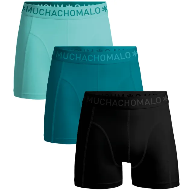 Muchachomalo Heren 3-pack Boxershorts Veelkleurig