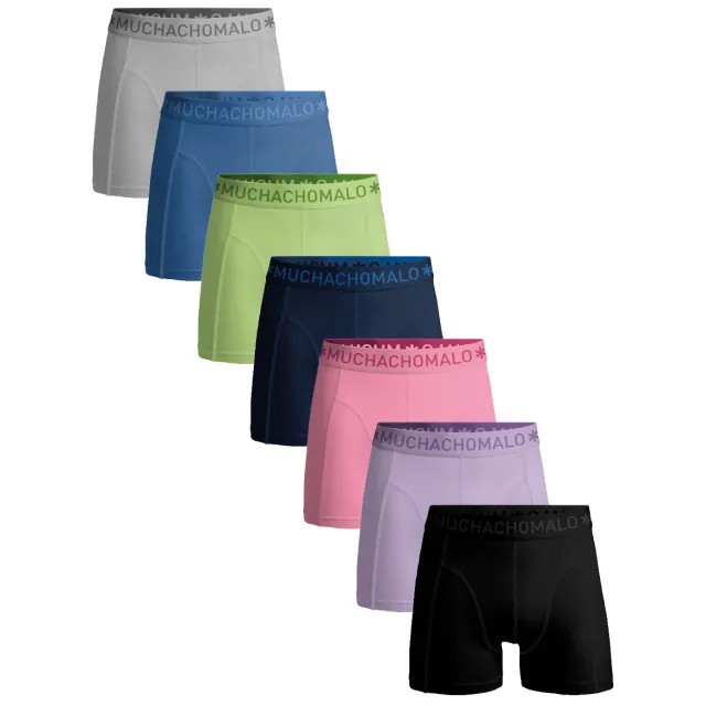 Muchachomalo Heren 7-pack Boxershorts Veelkleurig