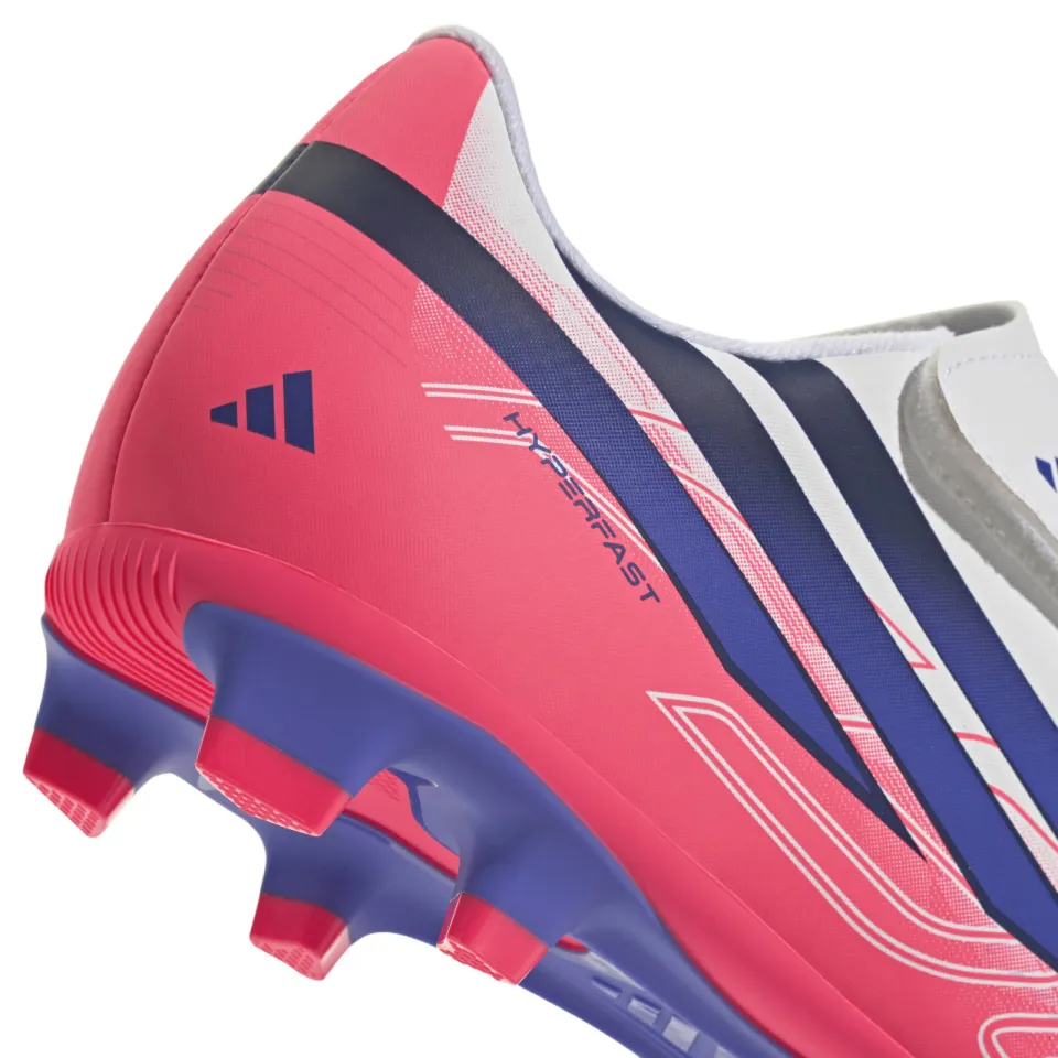 Adidas Performance F50 Hyperfast Club junior imitatieleren voetbalschoenen - roze/paars, foto 6