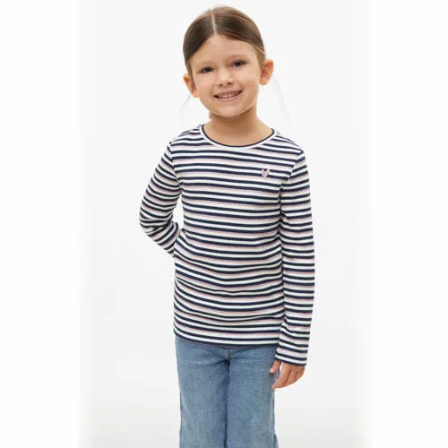 s.Oliver gestreepte longsleeve donkerblauw