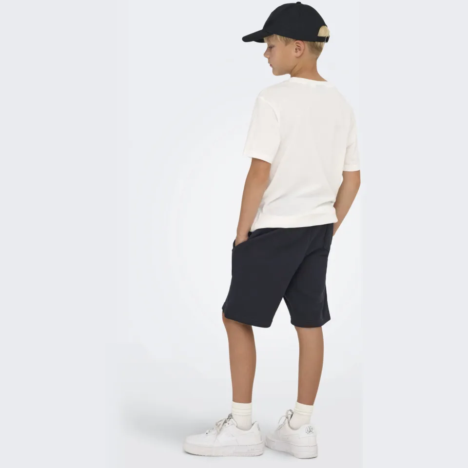 Only & Sons regular sweatshort zwart, foto 6