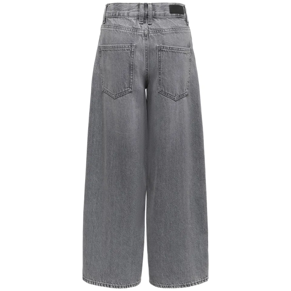 Only KIDS ONLY GIRL KOGTAYLOR barrel jeans - grijs Medium Grey Denim