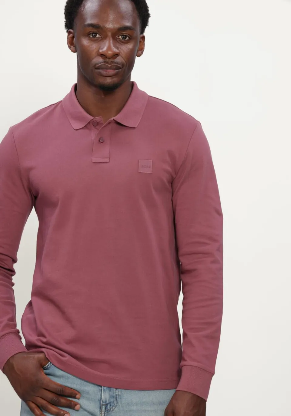Boss Orange Heren Polo's & T-shirts Passerby - Roze, foto 4