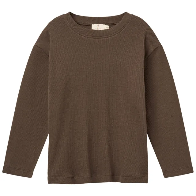 Copenhagen Colors longsleeve donkerbruin
