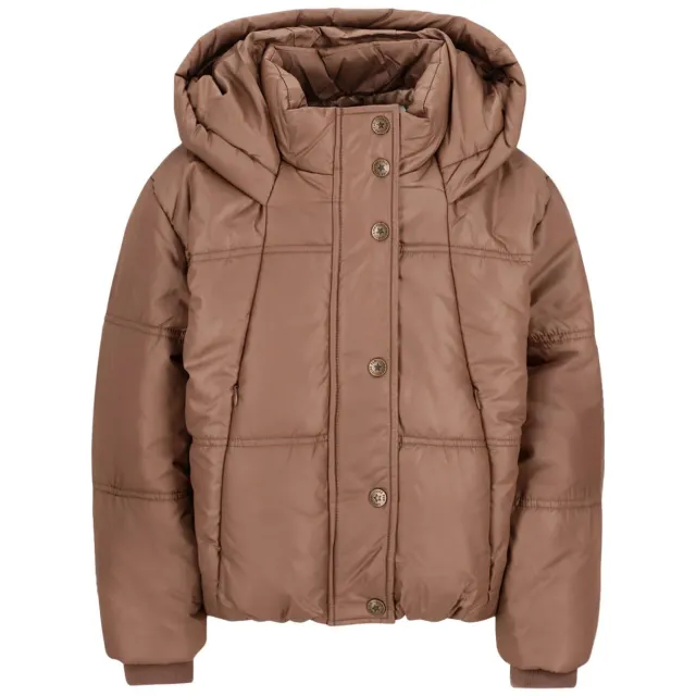 Like Flo quilted winterjas bruin