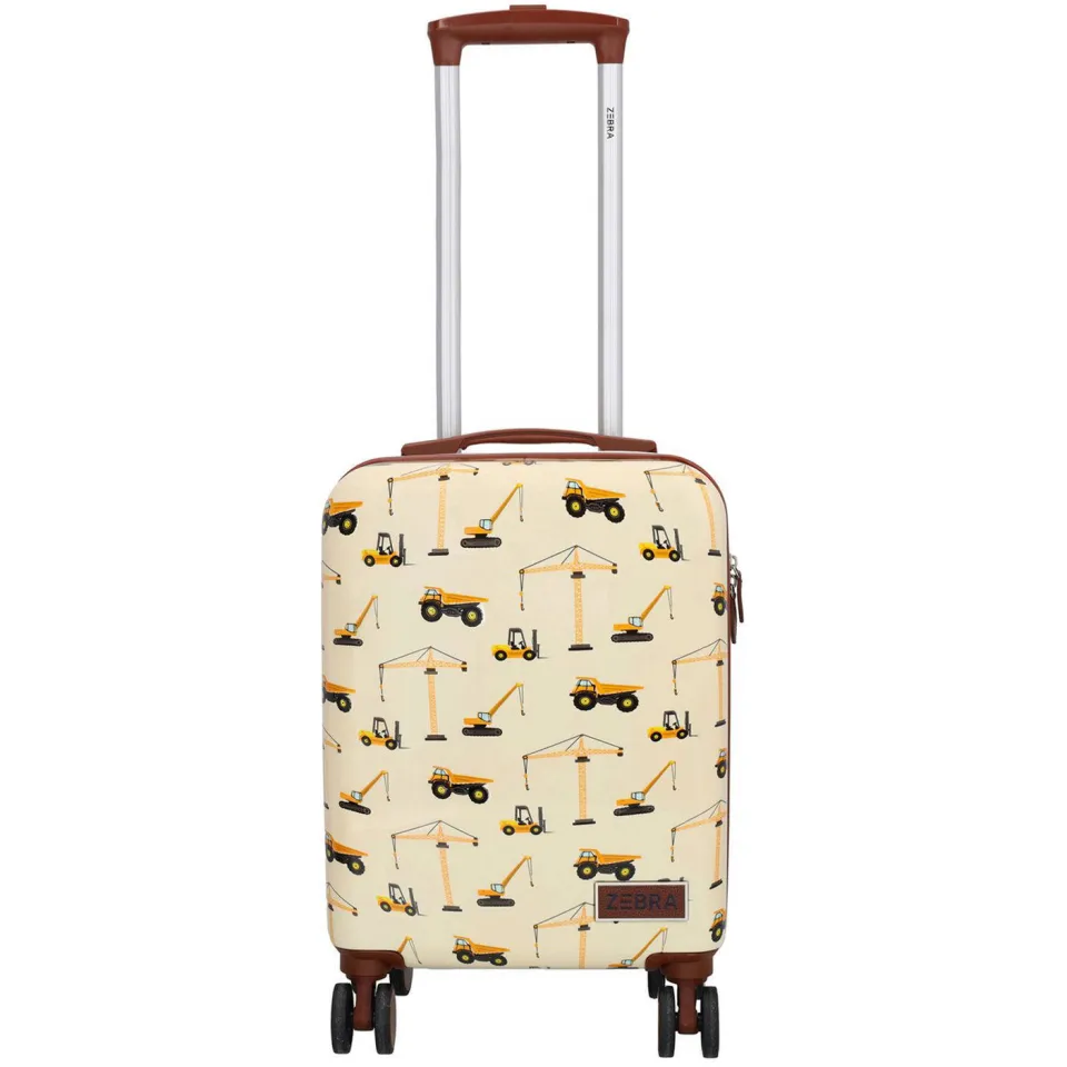 Zebra Trends Avonturier kinderkoffer bouwverkeer multi, foto 5