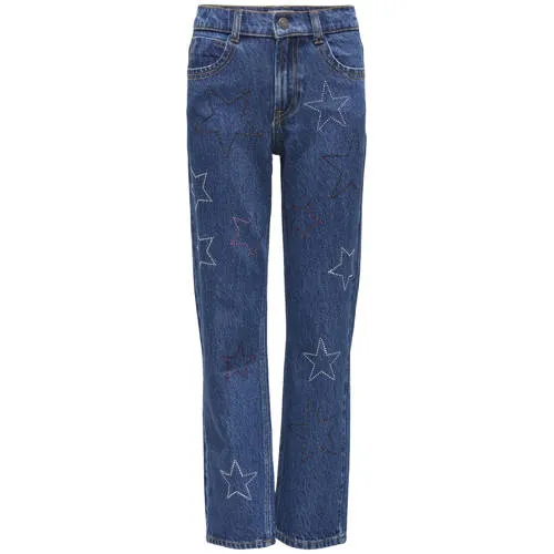 KIDS ONLY GIRL straight leg straight leg jeans medium blue denim, foto 2