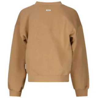 Retour Jeans oversized sweater met tekst - lichtbruin Printopdruk, foto 2