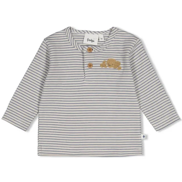 Feetje longsleeve Breakfast Buddy blauw/ecru, foto 2