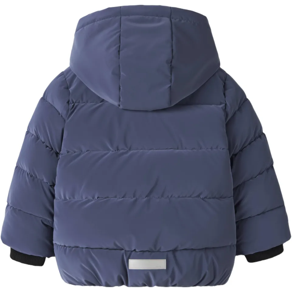 NAME IT MINI winterjas donkerblauw, foto 3