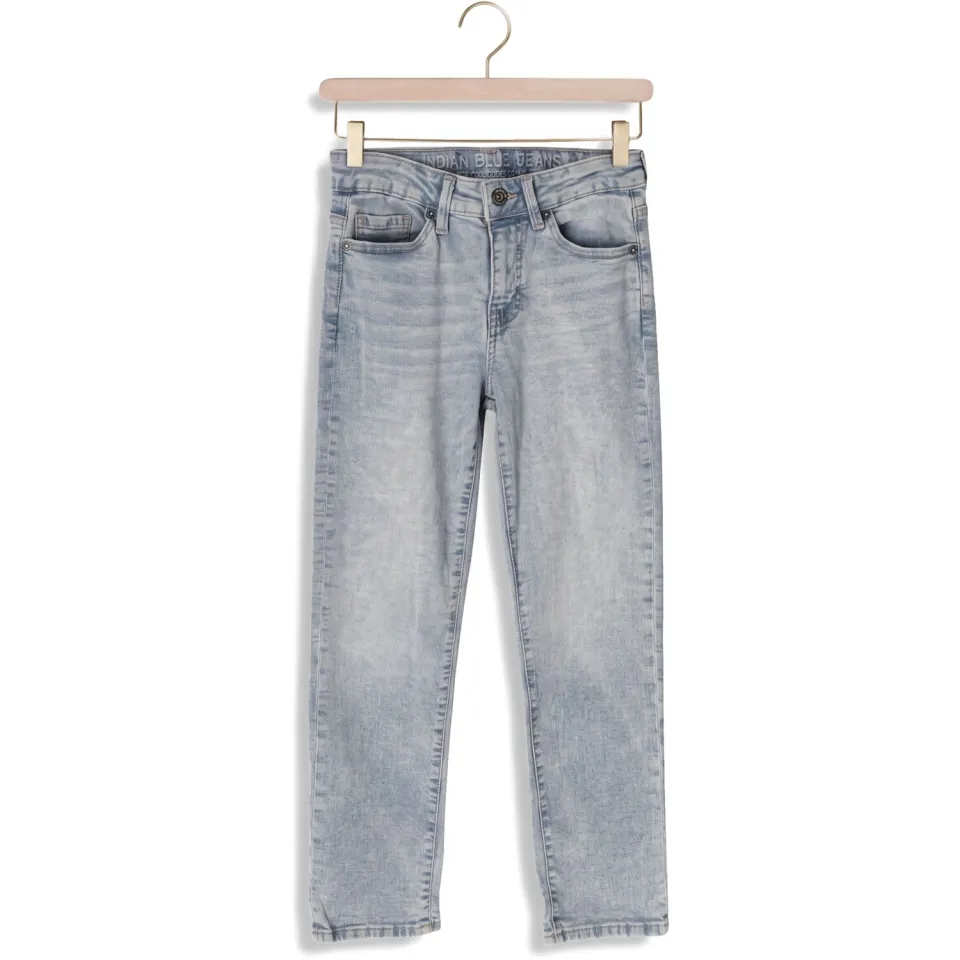 Indian Blue Jeans straight leg jeans - lichtblauw, foto 3