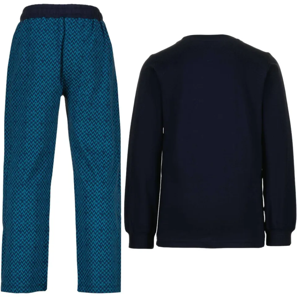 Vingino pyjama met logo donkerblauw, foto 4