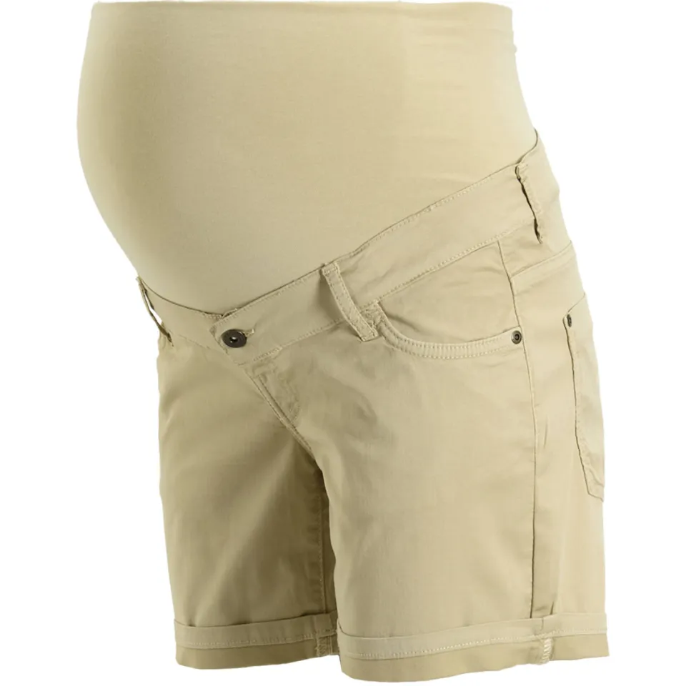 LOVE2WAIT zwangerschaps casual korte broek zand, foto 3